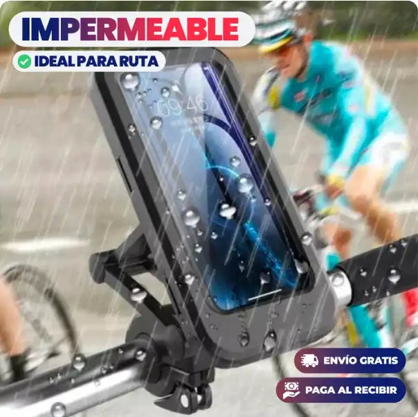 Soporte Celular Impermeable para Moto y Bicicleta